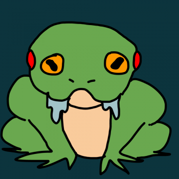 grosse grenouille dégeulasse