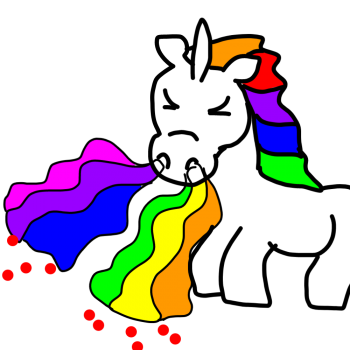 licorne qui éternue