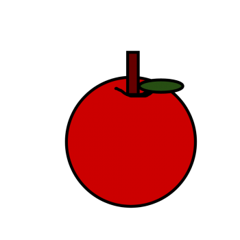 une belle pomme