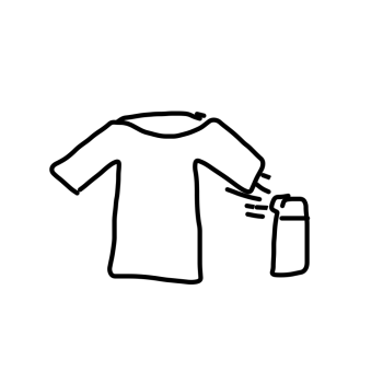 Laver du linge avec du spray