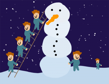 Bonhomme de neige - 0